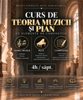 Curs de Teoria Muzicii&Pian - Copii ( Abonament Lunar 4h/sǎpt. )
